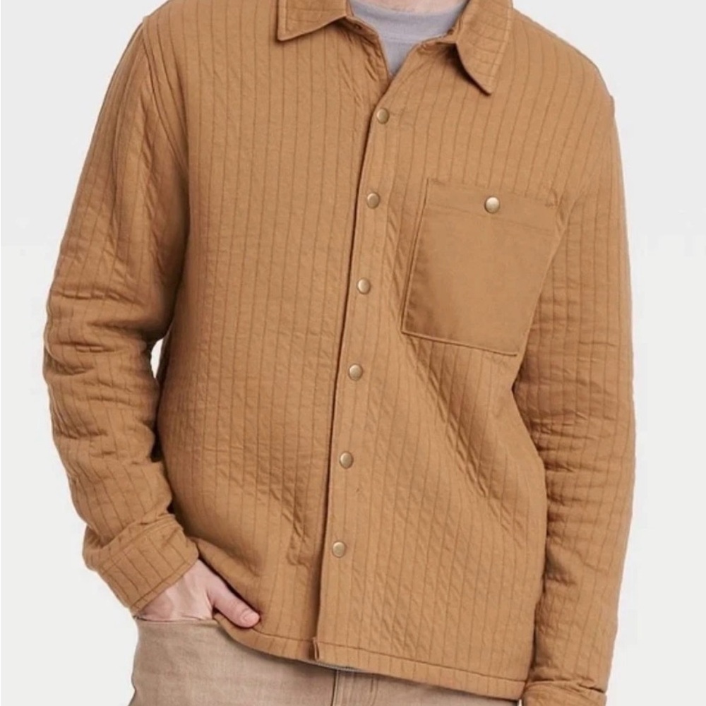 Goodfellow & Co Men's Camel Shirt Jacket